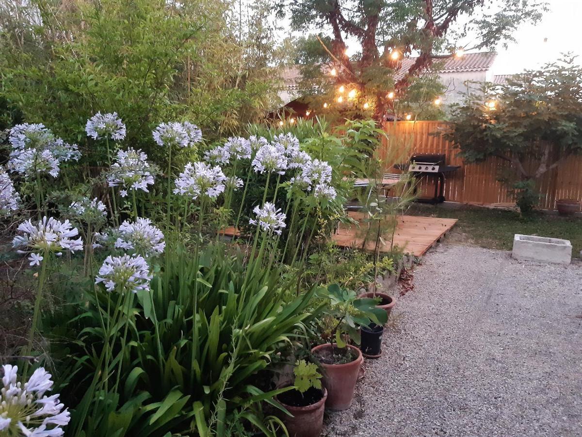 Villa " Les Bambous " , Jardin , Terrasse , Climatisation , Wifi , Parking Avignon Luaran gambar